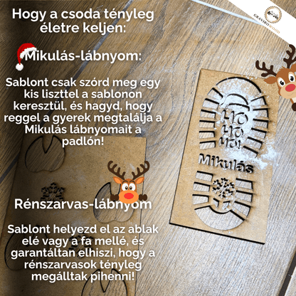 Kézműves Mikulás-váró tábla🎅🪵